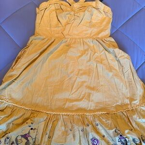Disney Winnie the Pooh Yellow summer Dress